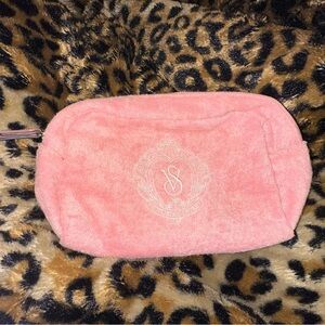 Victoria's Secret Coral Cosmetic Pouch